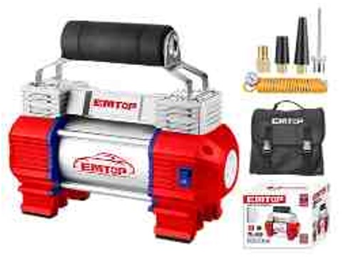EAAC4501, Auto air compressor - 12V Pneumatic Professional Tool with Multiple Connector Options